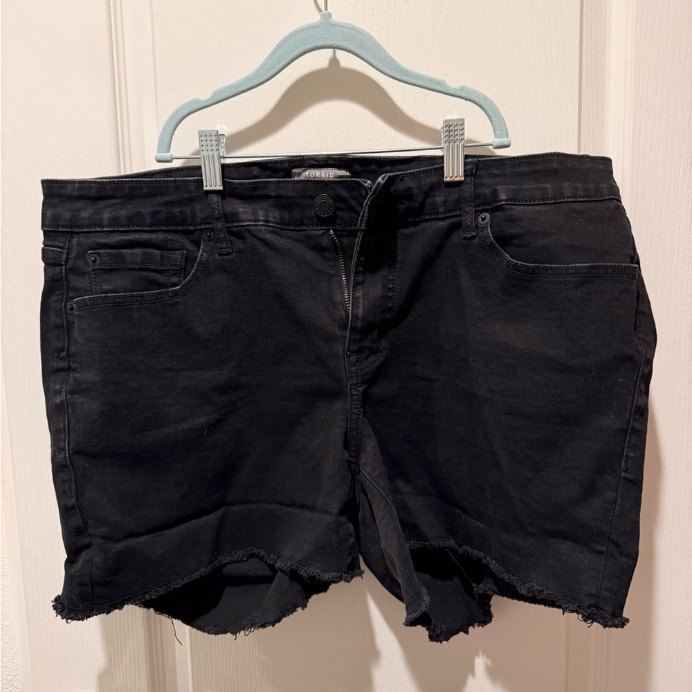 Torrid Black Denim Women's Shorts